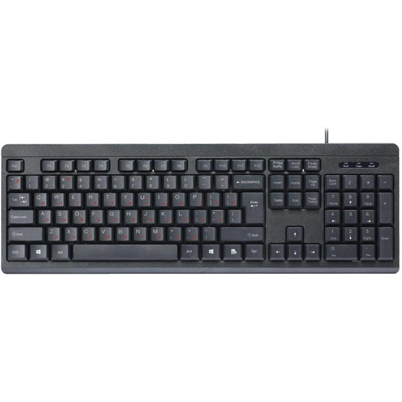 Клавiатура Maxxter KB-112-U Black