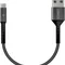 Кабель Intaleo CB0 USB - micro USB (M/M), 0.2 м, Black/Grey (1283126495632)