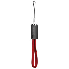 Кабель ColorWay USB - micro USB (M/M), 2.4 А, 0.22 м, Red (CW-CBUM022-RD)