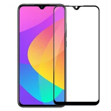 Захисне скло для Samsung Galaxy A10s SM-A107/M01s SM-M017 Black, 0.3мм, 4D ARC, Люкс (Z15091)