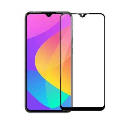 Захисне скло для Samsung Galaxy A10s SM-A107/M01s SM-M017 Black, 0.3мм, 4D ARC, Люкс (Z15091)
