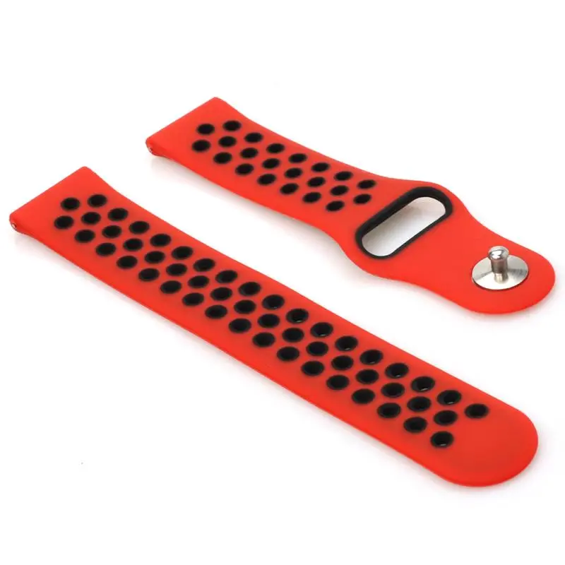 Ремінець BeCover Nike Style для Samsung Galaxy Watch 46mm/Watch 3 45mm/Gear S3 Classic/Gear S3 Frontier Red-Black (705790) Ремінець BeCover Nike Style для Samsung Galaxy Watch 46mm/Watch 3 45mm/Gear S3 Classic/Gear S3 Frontier Red-Black (705790)