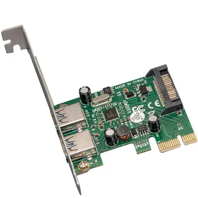 Контролер Frime NEC720202 (ECF-PCIEtoUSB004.LP) PCI-E-2xUSB3.0 Контролер Frime NEC720202 (ECF-PCIEtoUSB004.LP) PCI-E-2xUSB3.0