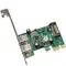 Контролер Frime NEC720202 (ECF-PCIEtoUSB004.LP) PCI-E-2xUSB3.0 Контролер Frime NEC720202 (ECF-PCIEtoUSB004.LP) PCI-E-2xUSB3.0