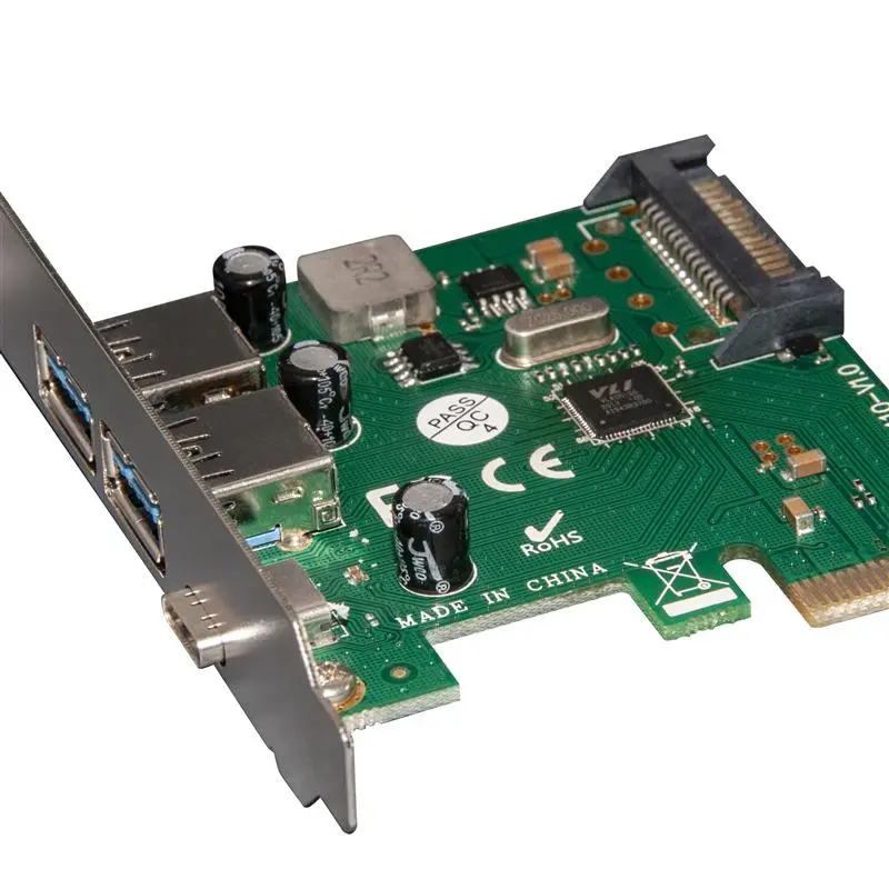 Контролер Frime NEC720202 (ECF-PCIEtoUSB007.LP) PCI-E-2xUSB3.0+USB3.0 Type-C Контролер Frime NEC720202 (ECF-PCIEtoUSB007.LP) PCI-E-2xUSB3.0+USB3.0 Type-C