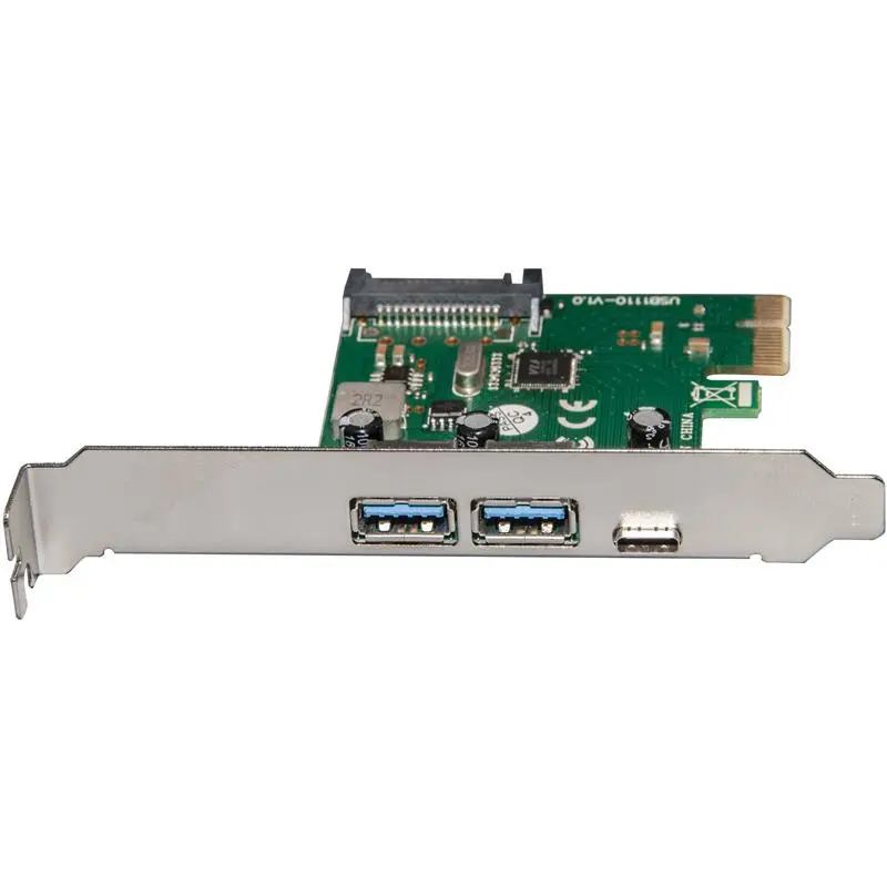 Контролер Frime NEC720202 (ECF-PCIEtoUSB007.LP) PCI-E-2xUSB3.0+USB3.0 Type-C Контролер Frime NEC720202 (ECF-PCIEtoUSB007.LP) PCI-E-2xUSB3.0+USB3.0 Type-C