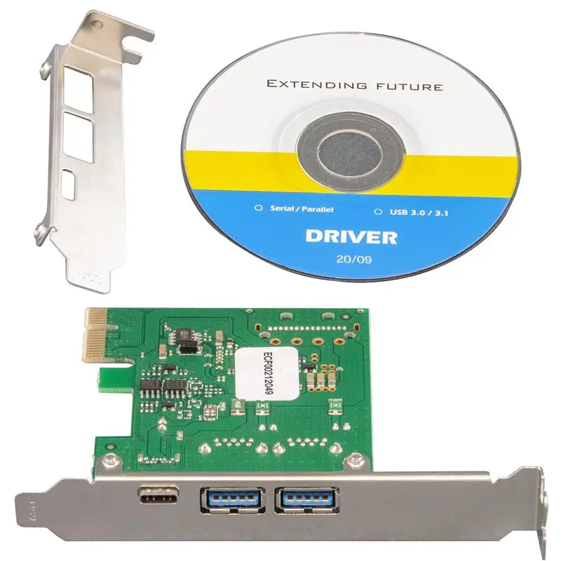 Контролер Frime NEC720202 (ECF-PCIEtoUSB007.LP) PCI-E-2xUSB3.0+USB3.0 Type-C Контролер Frime NEC720202 (ECF-PCIEtoUSB007.LP) PCI-E-2xUSB3.0+USB3.0 Type-C