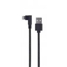 Кабель Cablexpert USB - Lightning (M/M), 0.2 м, чорний (CC-USB2-AMLML-0.2M)