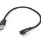 Кабель Cablexpert USB - Lightning (M/M), 0.2 м, чорний (CC-USB2-AMLML-0.2M)