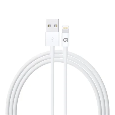 Кабель Armorstandart AMD818 USB - Lightning (M/M), 1 м, білий (ARM58523)