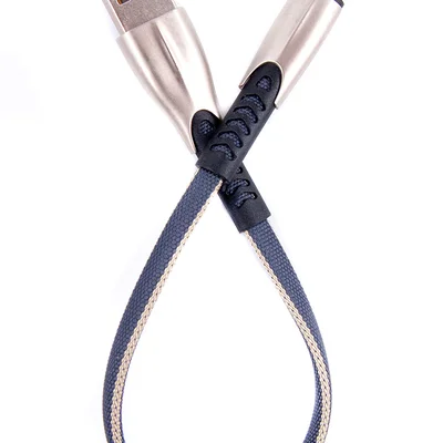 Кабель Dengos USB-microUSB 0.25м Grey (PLS-M-SHRT-PLSK-GREY)