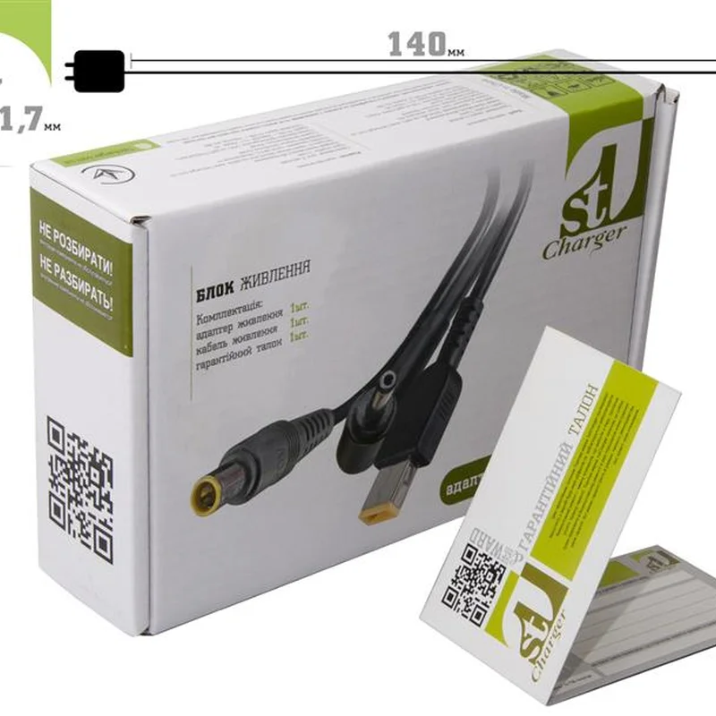Блок живлення 1StCharger для ноутбука Acer 19V 90W 4.74A 5.5x1.7мм Wall Mount (WM1ST19V90W5517)