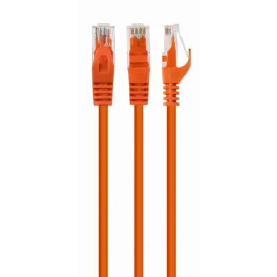 Патч-корд FTP Cablexpert (PP22-0.5M/O) cat.5Е, литий, 50u штекер із засувкою, 0.5м, помаранчевий Патч-корд FTP Cablexpert (PP22-0.5M/O) cat.5Е, литий, 50u штекер із засувкою, 0.5м, помаранчевий