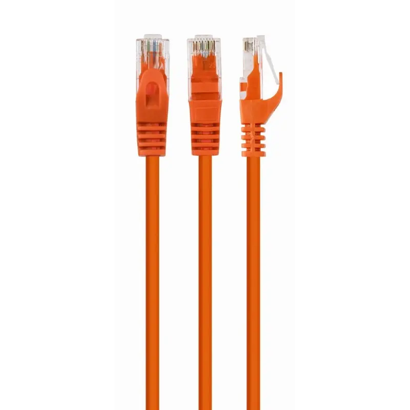 Патч-корд FTP Cablexpert (PP22-0.5M/O) cat.5Е, литий, 50u штекер із засувкою, 0.5м, помаранчевий