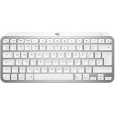 Клавіатура бездротова Logitech MX Keys Mini For Mac Minimalist Wireless Illuminated Pale Grey (920-010526)