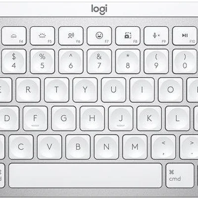 Клавіатура бездротова Logitech MX Keys Mini For Mac Minimalist Wireless Illuminated Pale Grey (920-010526)
