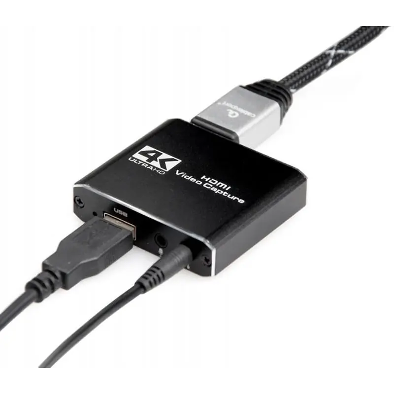 Адаптер Cablexpert HDMI - HDMI+USB+3.5 мм (F/F), Black (UHG-4K2-01) Адаптер Cablexpert HDMI - HDMI+USB+3.5 мм (F/F), Black (UHG-4K2-01)