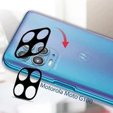 Захисне скло BeCover для камери на Motorola Moto G100 Black (707034)