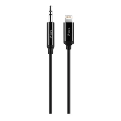Кабель Ttec 3.5 мм - Lightning (M/M), 1 м, Black (2DK42S)