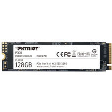 Накопичувач SSD 128GB Patriot P300 M.2 2280 PCIe 3.0 x4 NVMe TLC (P300P128GM28)