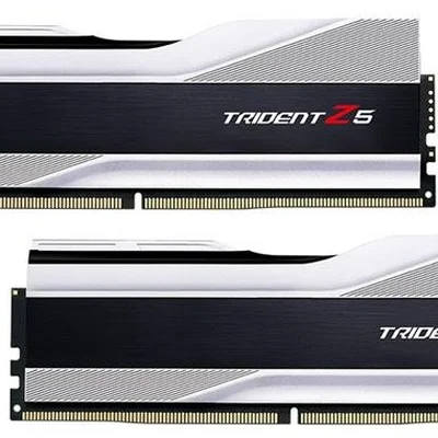 Модуль пам`ятi DDR5 2x16GB/6000 G.Skill Trident Z5 Silver (F5-6000J3636F16GX2-TZ5S)