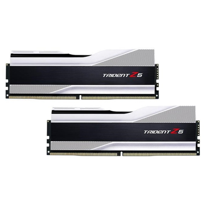 Модуль пам`ятi DDR5 2x16GB/6000 G.Skill Trident Z5 Silver (F5-6000J3636F16GX2-TZ5S)