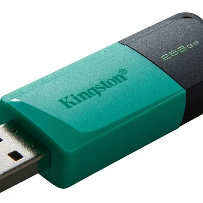 Флеш-накопичувач USB3.2 256GB Kingston DataTraveler Exodia M Black/Teal (DTXM/256GB)