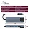 Док-станція ProLogix (PR-WUC-103B) 5 in 1 USB3.1 Type C to HDMI+2*USB3.0+USB C PD+Lan