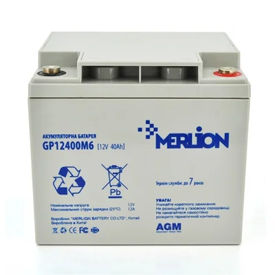 Акумуляторна батарея Merlion 12V 40AH (GP12400M6/06016) AGM