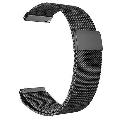Ремінець BeCover Milanese Style для Xiaomi Amazfit Bip (20mm) Lite/Bip S Lite/GTR 42mm/GTS/TicWatch S2/TicWatch E/GTS 3/GTS 2 mini Gray (707681)
