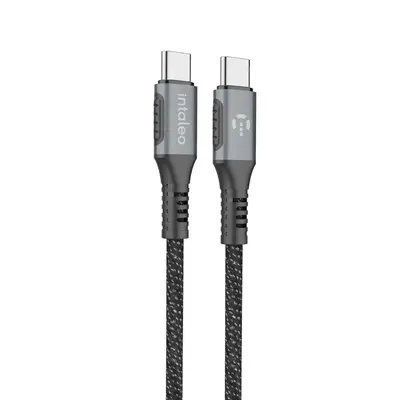 Кабель Intaleo CBGPD60WTT1 USB Type-C-USB Type-C 1.2м Grey (1283126518096) Кабель Intaleo CBGPD60WTT1 USB Type-C-USB Type-C 1.2м Grey (1283126518096)