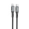 Кабель Intaleo CBGPD60WTT1 USB Type-C-USB Type-C 1.2м Grey (1283126518096)