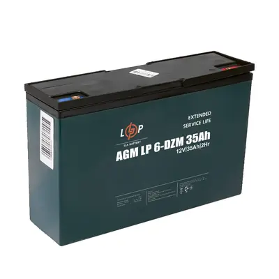 Акумуляторна батарея LogicPower LP 12V 35AH (6-DZM-35) AGM Акумуляторна батарея LogicPower LP 12V 35AH (6-DZM-35) AGM