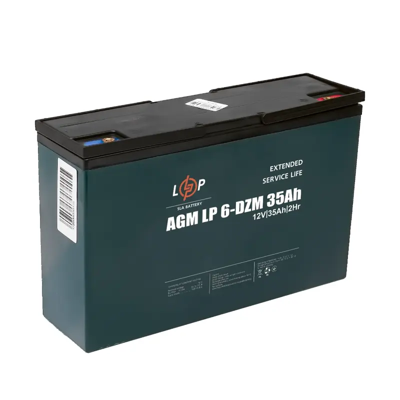 Акумуляторна батарея LogicPower LP 12V 35AH (6-DZM-35) AGM Акумуляторна батарея LogicPower LP 12V 35AH (6-DZM-35) AGM