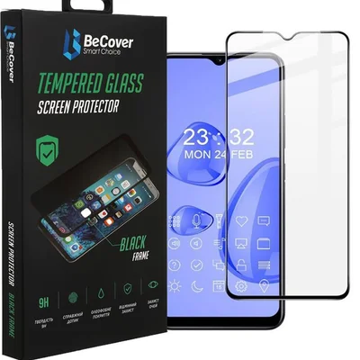Захисне скло BeCover для Realme Narzo 50A Black (708154)