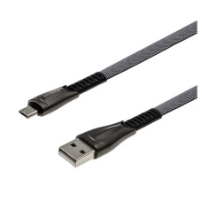 Кабель Grand-X USB - micro USB (M/M), 2 A, 1 м, Grey (FM09)