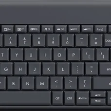 Клавіатура бездротова Logitech K400 Plus Black (920-007145)