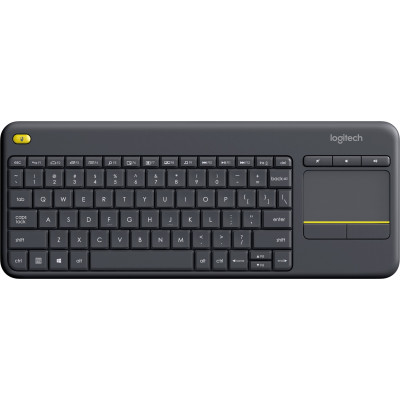 Клавіатура бездротова Logitech K400 Plus Black (920-007145)