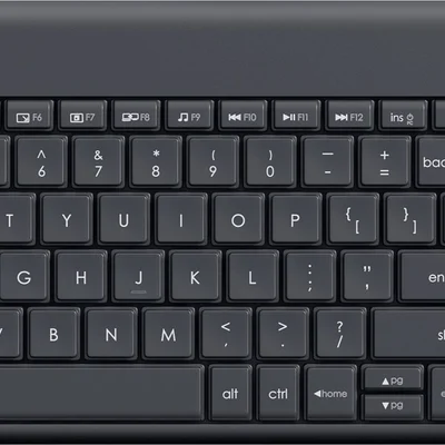 Клавіатура бездротова Logitech K400 Plus Black (920-007145)