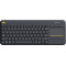 Клавіатура бездротова Logitech K400 Plus Black (920-007145)