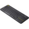 Клавіатура бездротова Logitech K400 Plus Black (920-007145)