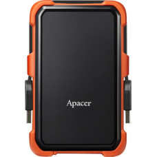 Зовнішній жорсткий диск 2.5" USB 2.0TB Apacer AC630 Black/Orange (AP2TBAC630T-1)