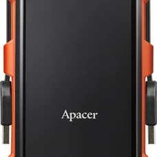 Зовнішній жорсткий диск 2.5" USB 2.0TB Apacer AC630 Black/Orange (AP2TBAC630T-1)