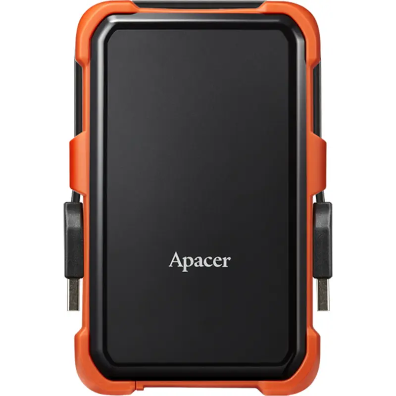 Зовнішній жорсткий диск 2.5" USB 2.0TB Apacer AC630 Black/Orange (AP2TBAC630T-1)