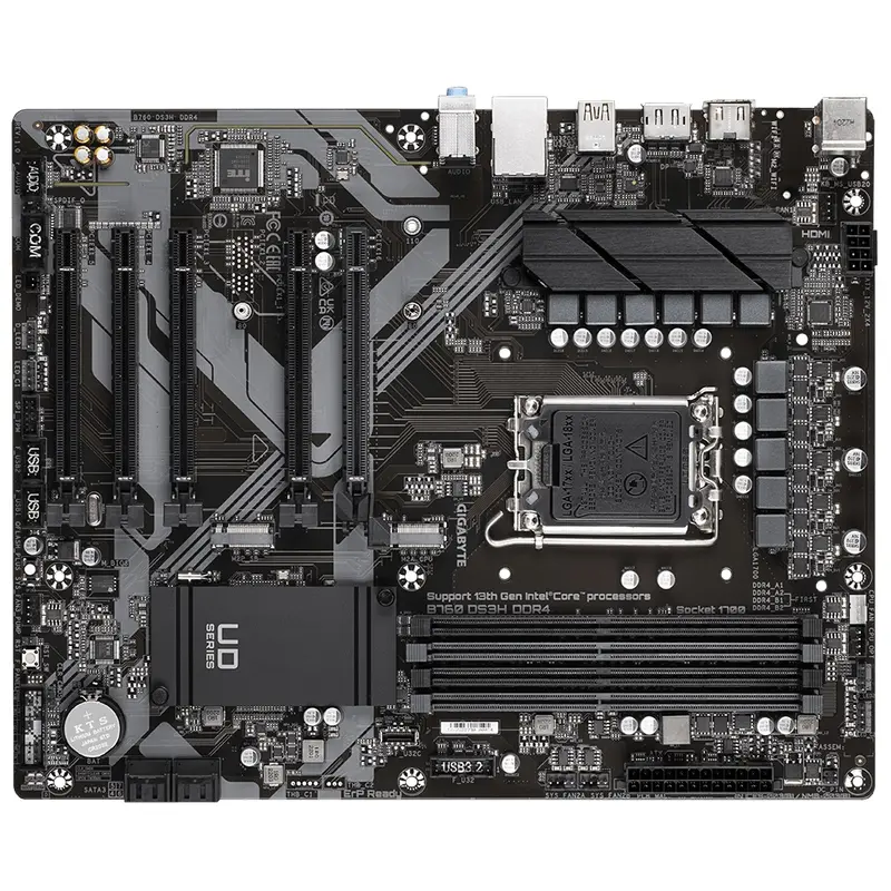Материнська плата Gigabyte B760 DS3H DDR4 Socket 1700 Материнська плата Gigabyte B760 DS3H DDR4 Socket 1700