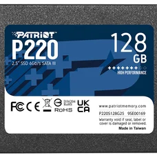 Накопичувач SSD 128GB Patriot P220 2.5" SATAIII TLC (P220S128G25)
