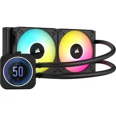 Система водяного охолодження Corsair iCUE H100i Elite LCD XT Display Liquid CPU Cooler (CW-9060074-WW)