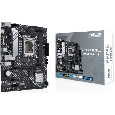 Материнська плата Asus Prime B660M-K D4 Socket 1700