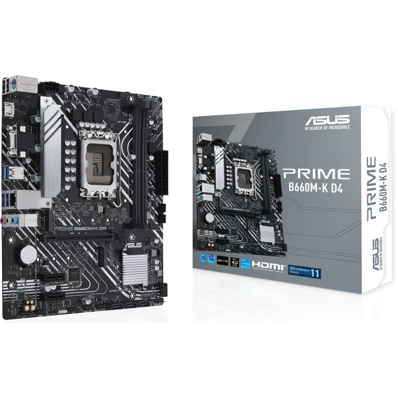 Материнська плата Asus Prime B660M-K D4 Socket 1700