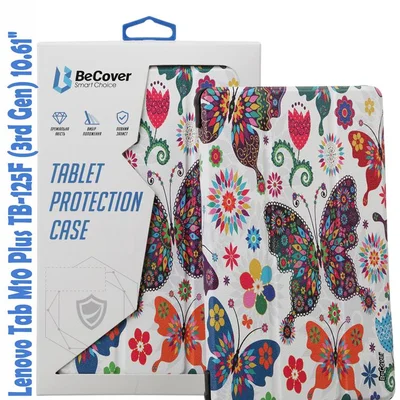 Чохол-книжка BeCover Smart для Lenovo Tab M10 Plus TB-125F (3rd Gen)/K10 Pro TB-226 10.61" Butterfly (708311)